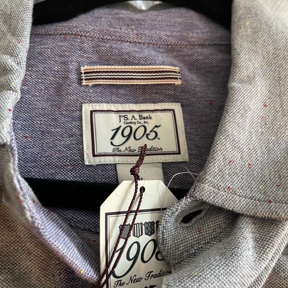 Brand new Jo s Bank 1905 Color gray Excellent for Golf and Casual attire - Picture 2 of 4